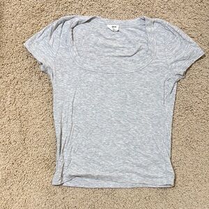 Cotton On Light Gray Short Sleeve Tee